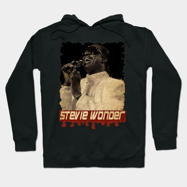 Stevie Wonder Vintage Hoodie by Teling Balak